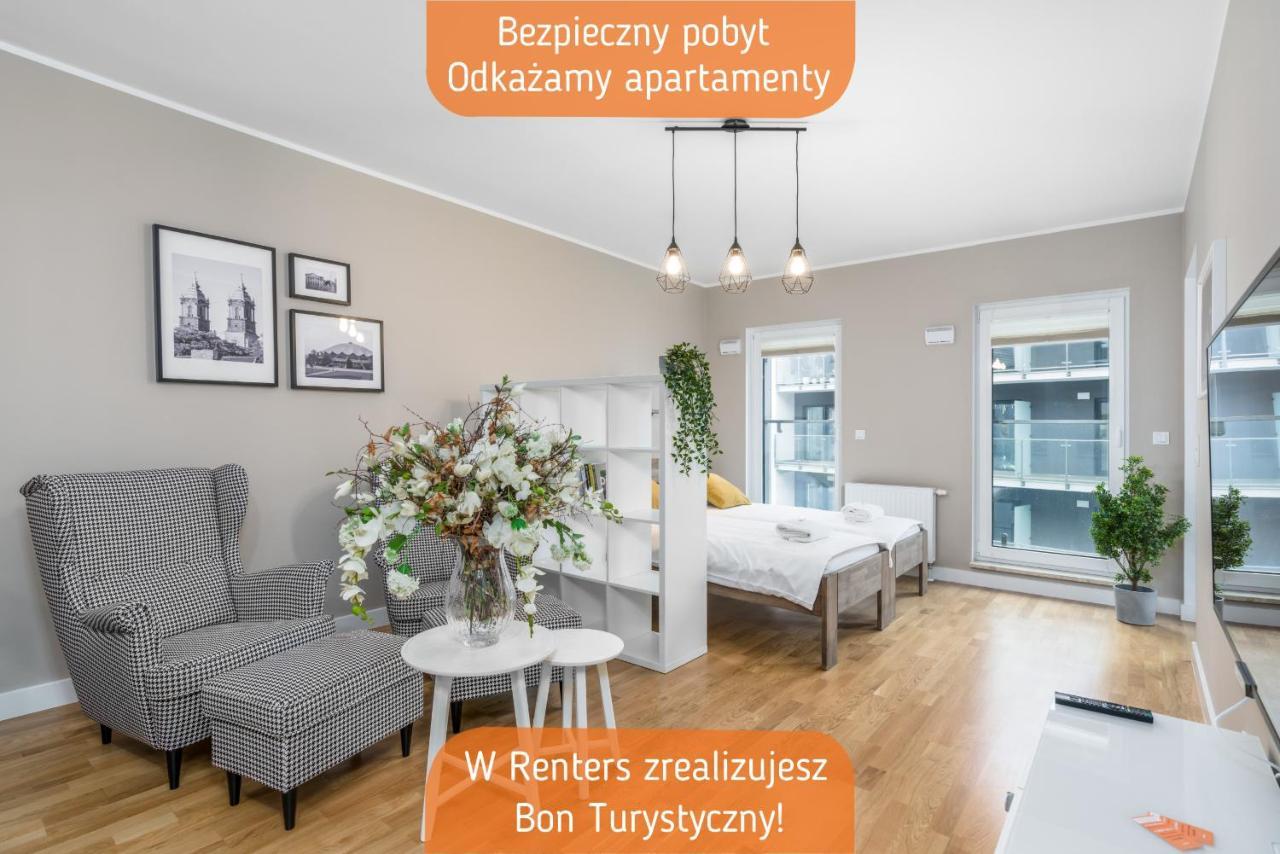 Apartament Black & White Mostowa By Renters Posen Exterior foto