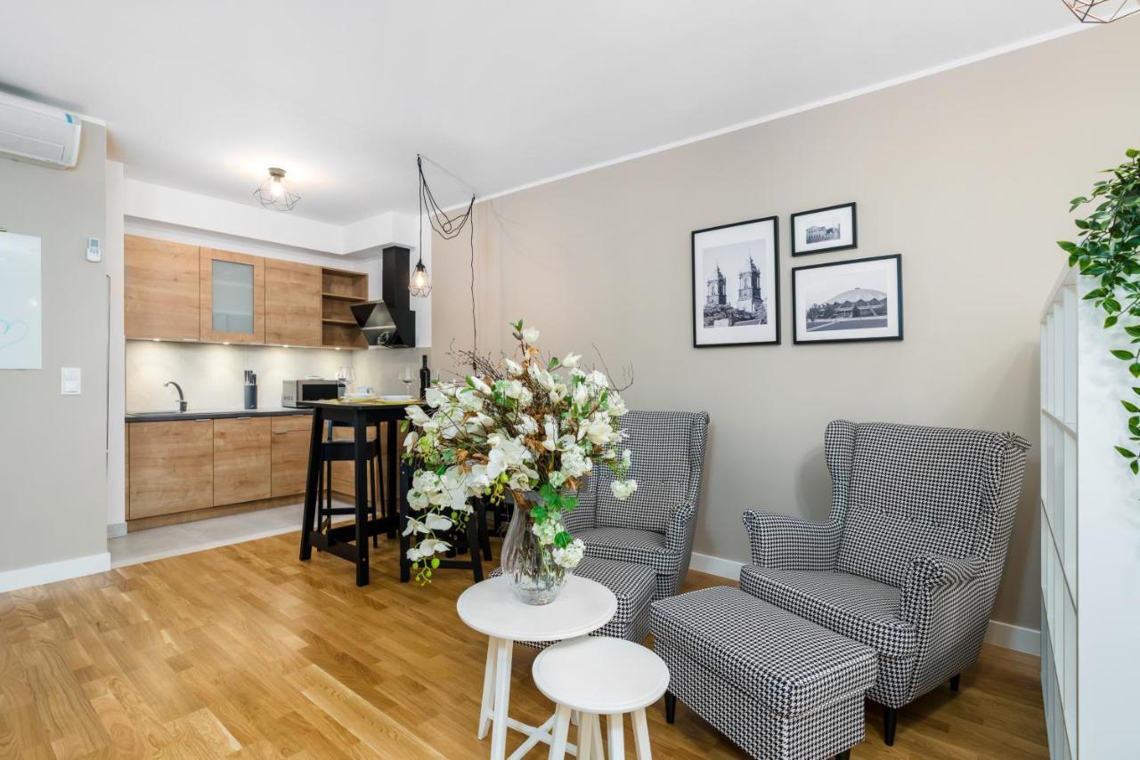 Apartament Black & White Mostowa By Renters Posen Exterior foto